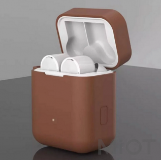 Чохол силіконовий для навушників Xiaomi Mi AirDots Pro (Air True) Brown