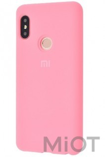 Чохол бампер Silicone Cover Full Protective Xiaomi Mi9 Light Pink