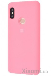 Чехол бампер Silicone Cover Full Protective Xiaomi Mi9 Light Pink