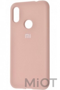 Чохол бампер Silicone Cover Full Protective Xiaomi Redmi 7 Pink Sand
