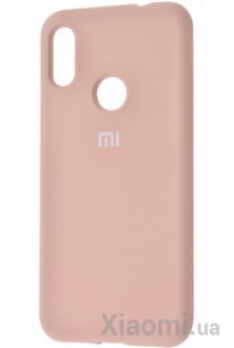 Чехол бампер Silicone Cover Full Protective Xiaomi Redmi 7 Pink Sand