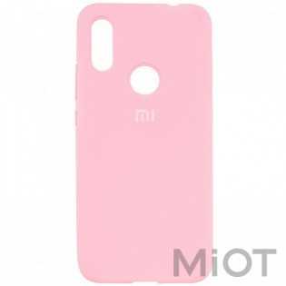 Чохол бампер  Silicone Cover Full Protective Xiaomi Redmi 7 Light Pink