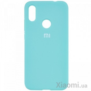 Чехол бампер Silicone Cover Full Protective Xiaomi Redmi 7 Turquoise