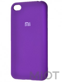 Чохол бампер Silicone Cover Full Protective Xiaomi Redmi Go Purple