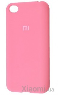 Чехол бампер Silicone Cover Full Protective Xiaomi Redmi Go Light Pink