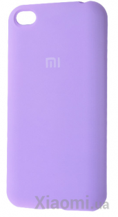 Чехол бампер Silicone Cover Full Protective Xiaomi Redmi Go Light Purple