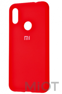 Чохол бампер Silicone Cover Full Protective Xiaomi Redmi Note 7 Red