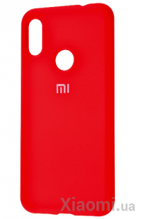 Чехол бампер Silicone Cover Full Protective Xiaomi Redmi Note 7 Red