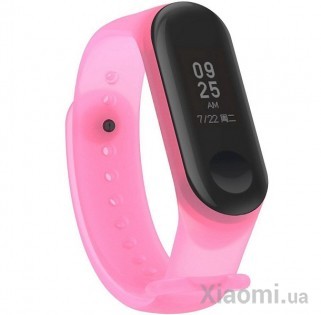 Ремешок Silicone Explorer Edition Mi Band 3/4 Pink