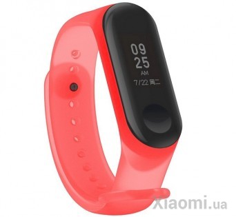 Ремешок Silicone Explorer Edition Mi Band 3/4 Red