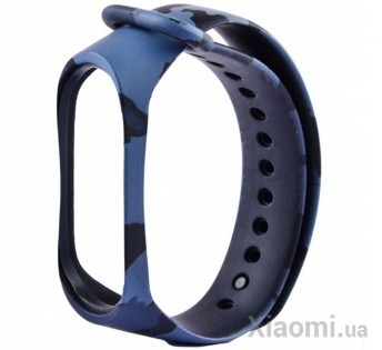 Ремешок Silicone Khaki для Mi Band 3/4 Grey