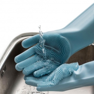 Силіконові перчатки Xiaomi Jordan-Judy Silicone Gloves Blue