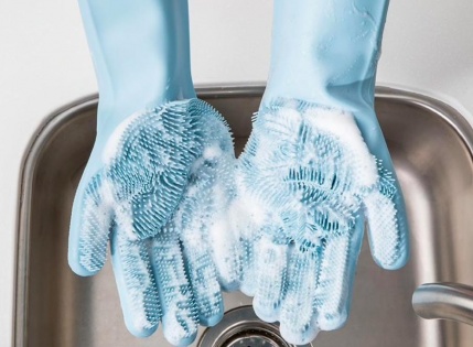 Силіконові перчатки Xiaomi Jordan-Judy Silicone Gloves Blue