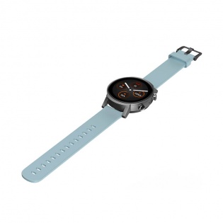 Силіконовий ремінець MOBVOI TicWatch E3/GTH/C2 Rubber Silicone Strap 20mm Blue