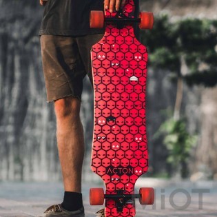 Скейтборд Xiaomi Acton C1 black-red