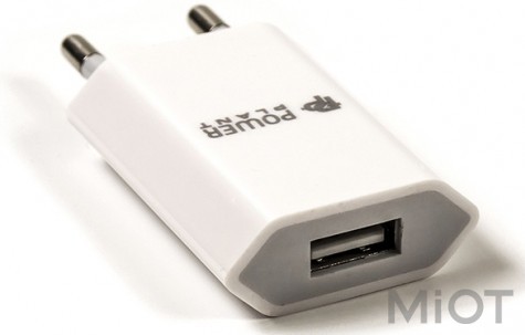 Мережевий зарядний Slim USB-пристрій 1A (without blister)