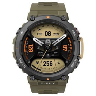 Смарт-годинник Xiaomi Amazfit T-Rex 2 Wild Green