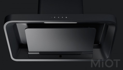 Розумна кухонна витяжка + розумна газова плита Xiaomi Mi Home (Mijia) Black