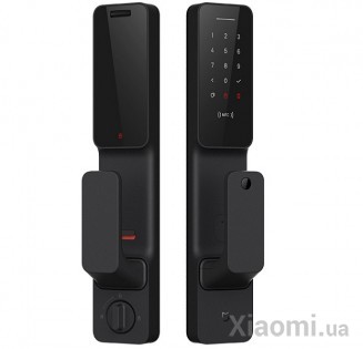 Умный дверной замок Xiaomi Mi Home (Mijia) Smart Door Lock Push-Pull Black