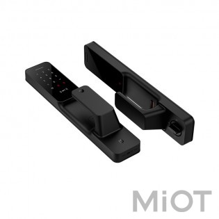 Розумний дверний замок Xiaomi Mi Home (Mijia) Smart Door Lock Push-Pull Black