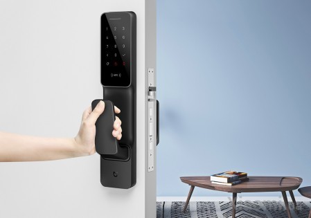 Умный дверной замок Xiaomi Mi Home (Mijia) Smart Door Lock Push-Pull Black