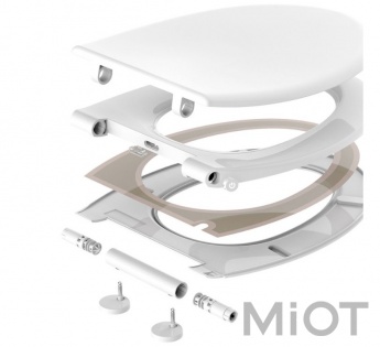 Кришка для унітаза Xiaomi Whale Spout XJX-B005 White