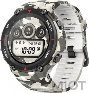 Смарт-годинник Xiaomi Amazfit T-REX Camo Green (Міжнародна версія) (A1919)