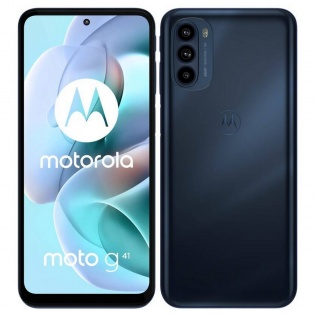 Смартфон Motorola Moto G41 6/128GB Dual Sim Meteorite Black (PAS40009RO)