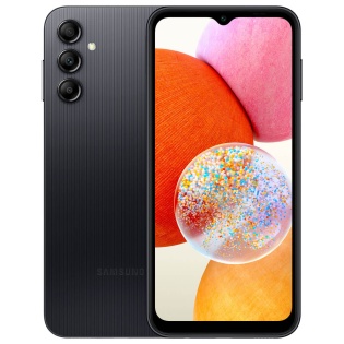 Смартфон Samsung Galaxy A14 SM-A145 4/64GB Dual Sim Black (SM-A145FZKUSEK)_UA