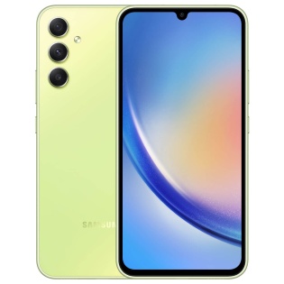 Смартфон Samsung Galaxy A34 SM-A346E 6/128GB Dual Sim Light Green (SM-A346ELGASEK)_UA