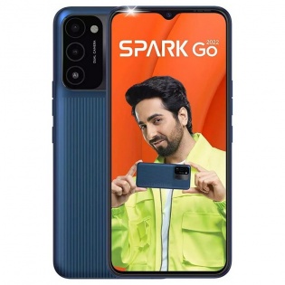 Смартфон Tecno Spark Go 2022 (KG5m) 2/32GB Dual Sim Atlantic Blue