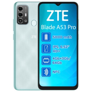 Смартфон ZTE Blade A53 Pro 4/64GB Dual Sim Green