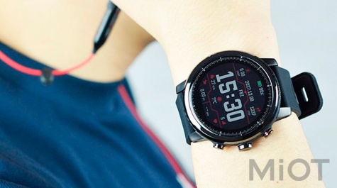 Розумний годинник Xiaomi AMAZFIT Stratos - Sport Smartwatch 2 Black