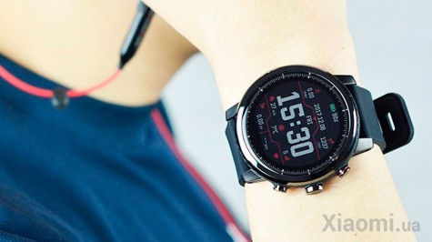 Умные часы Xiaomi AMAZFIT Stratos Sport Smartwatch Black