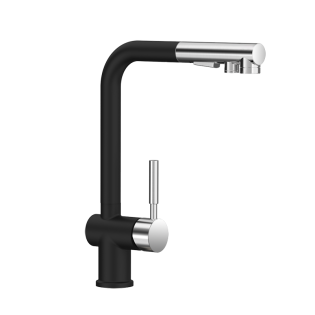 Смеситель кухонный Xiaomi MENSANJOR поворотный с выдвижным изливом (K73DCR-4BK2834)