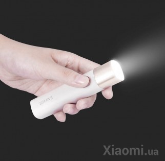 Фонарик Xiaomi SOLOVE Chasing Light X3s White
