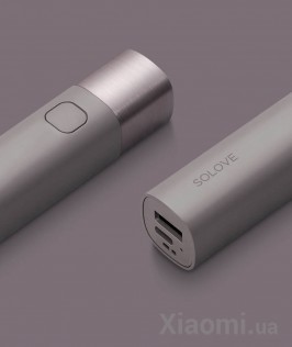 Фонарик Xiaomi SOLOVE Chasing Light X3s Grey