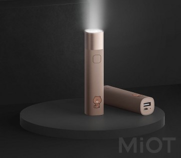 Портативний ліхтарик Xiaomi SOLOVE LINE FRIENDS X3s Gold