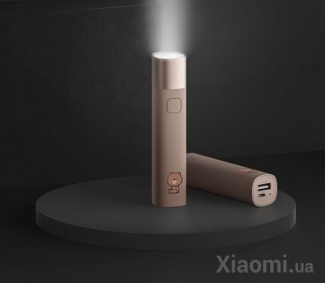 Портативный фонарик Xiaomi SOLOVE LINE FRIENDS X3s Gold