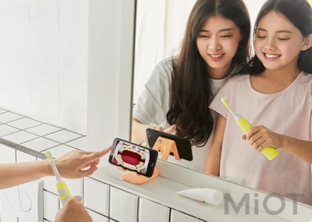 Розумна зубна електрощітки для дітей Xiaomi Soocas C1 Children Electric Toothbrush Yellow