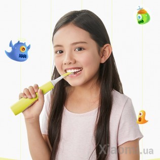 Умная зубная электрощетка для детей Xiaomi Soocas C1 Children Electric Toothbrush Yellow