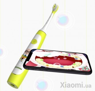 Умная зубная электрощетка для детей Xiaomi Soocas C1 Children Electric Toothbrush Yellow
