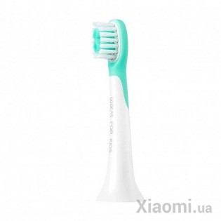 Набор сменых насадок Soocas C1 Children General Toothbrush Head Green 2pcs (BHC1G/BH04G)