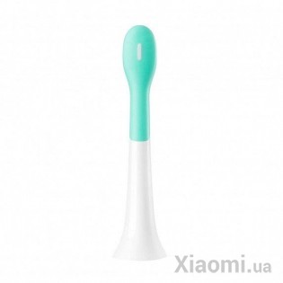 Набор сменых насадок Soocas C1 Children General Toothbrush Head Green 2pcs (BHC1G/BH04G)