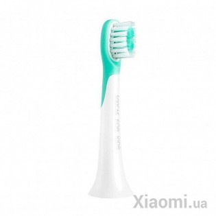 Набор сменых насадок Soocas C1 Children General Toothbrush Head Green 2pcs (BHC1G/BH04G)