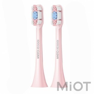 Набор насадок для зубных щеток Xiaomi Soocas Sonic Clean Brush Head for X1 / X3 / X5 Pink (2pcs) (3011442)