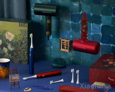 Электрическая зубная щетка Xiaomi Soocas X3U Van Gogh Museum Design Sonic Electric Toothbrush Ocean Blue