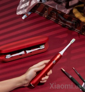 Электрическая зубная щетка Xiaomi Soocas X3U Van Gogh Museum Design Sonic Electric Toothbrush Chesnut Red