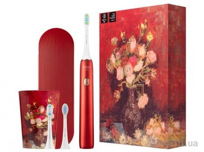 Электрическая зубная щетка Xiaomi Soocas X3U Van Gogh Museum Design Sonic Electric Toothbrush Chesnut Red