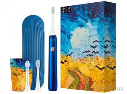 Электрическая зубная щетка Xiaomi Soocas X3U Van Gogh Museum Design Sonic Electric Toothbrush Ocean Blue